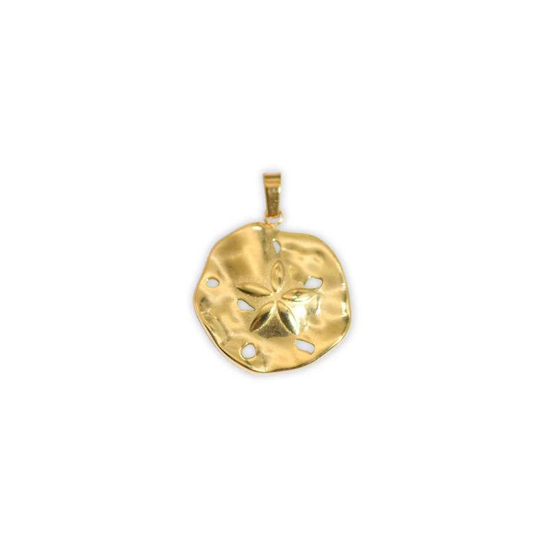 Golden Sand Shell Pendant - GOLDEN DAYS LABEL