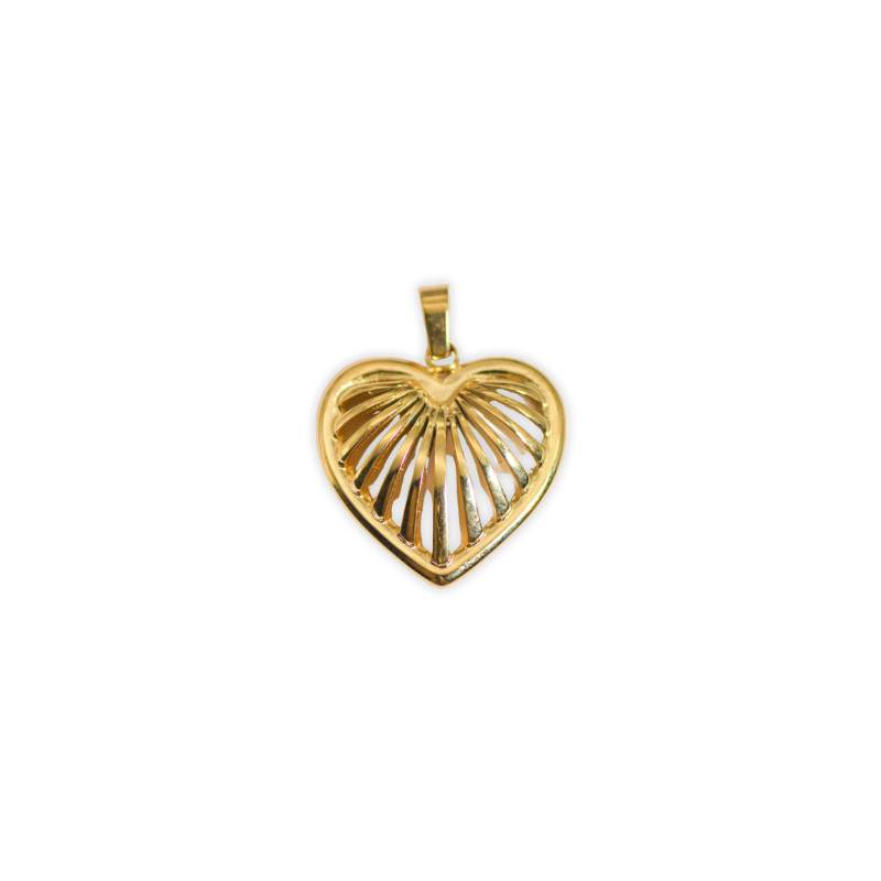Golden Heart Pendant - GOLDEN DAYS LABEL