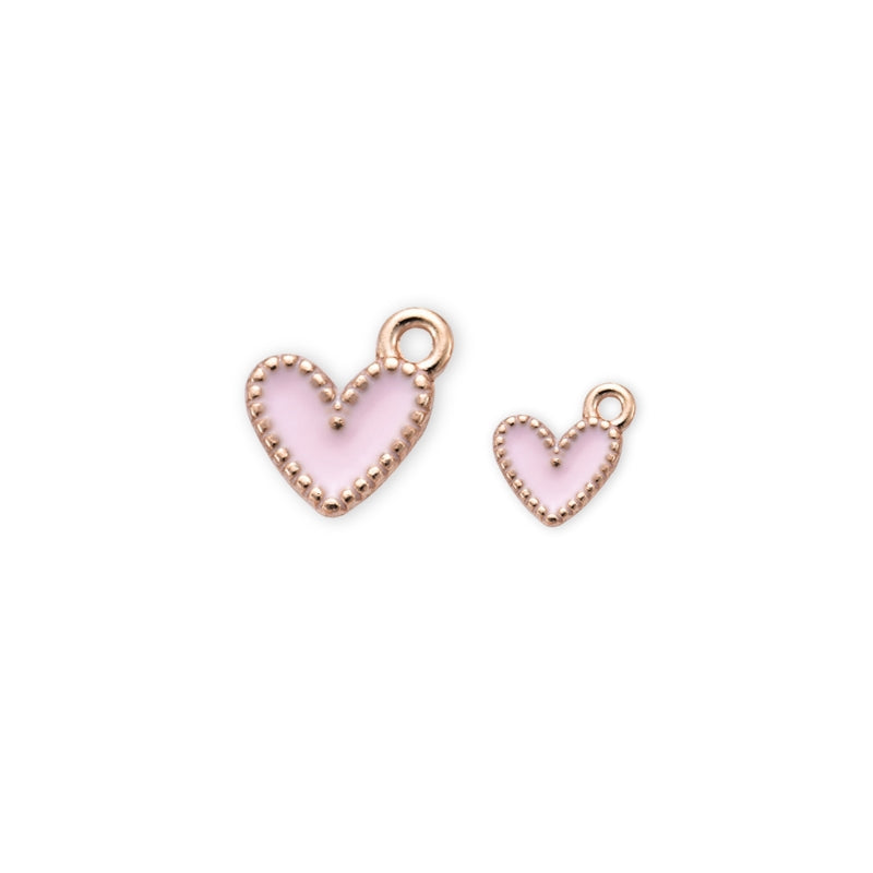Cute Heart Charms - GOLDEN DAYS LABEL