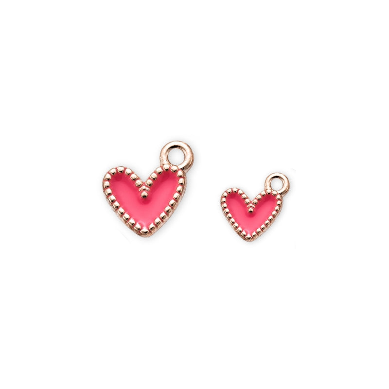 Cute Heart Charms - GOLDEN DAYS LABEL