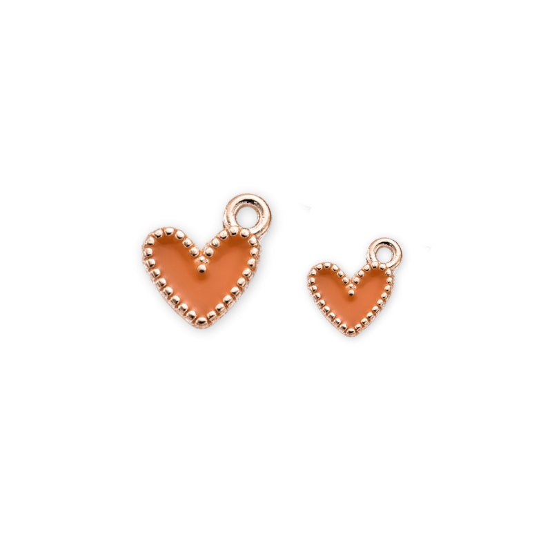 Cute Heart Charms - GOLDEN DAYS LABEL