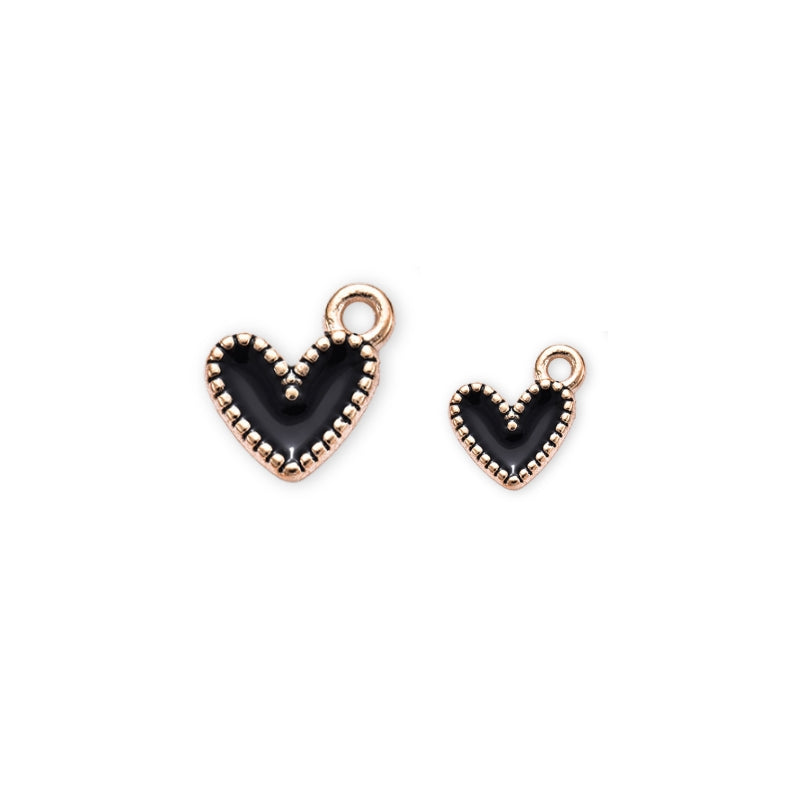 Cute Heart Charms - GOLDEN DAYS LABEL
