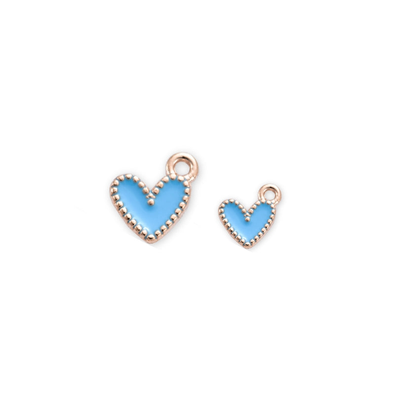 Cute Heart Charms - GOLDEN DAYS LABEL