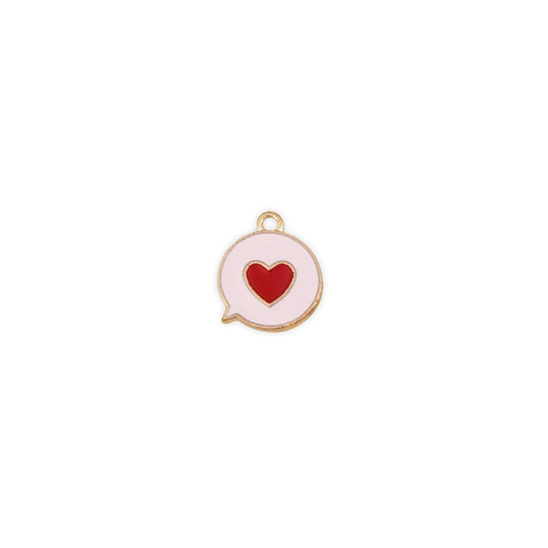Heart on Pendant - GOLDEN DAYS LABEL