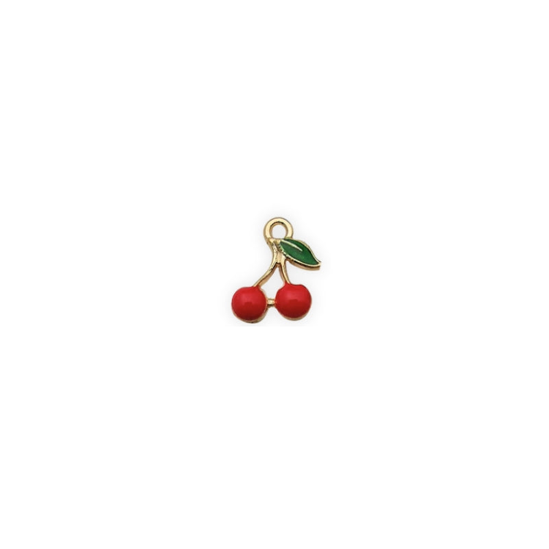 Small Cherry Charm - GOLDEN DAYS LABEL