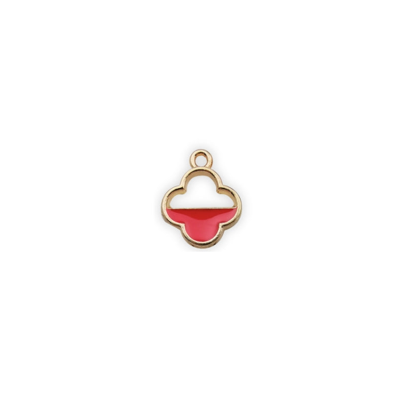 Half Leaf Charm - GOLDEN DAYS LABEL