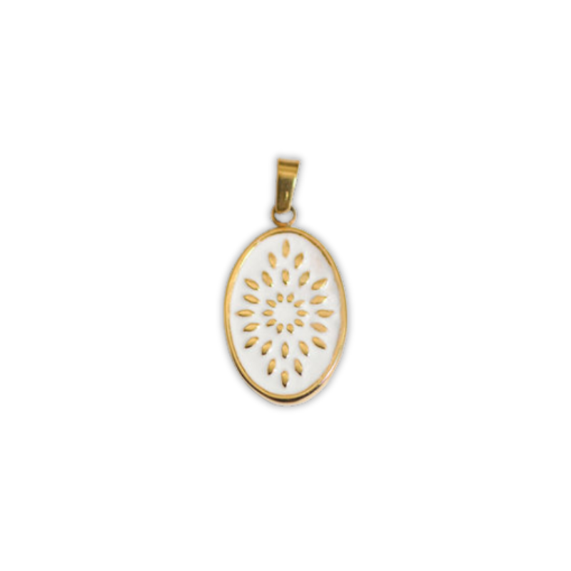 Oval Pendant - GOLDEN DAYS LABEL