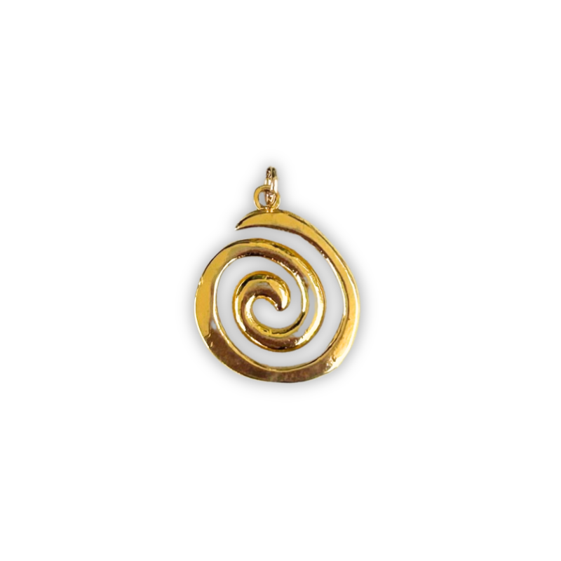 Swirl Pendant - GOLDEN DAYS LABEL