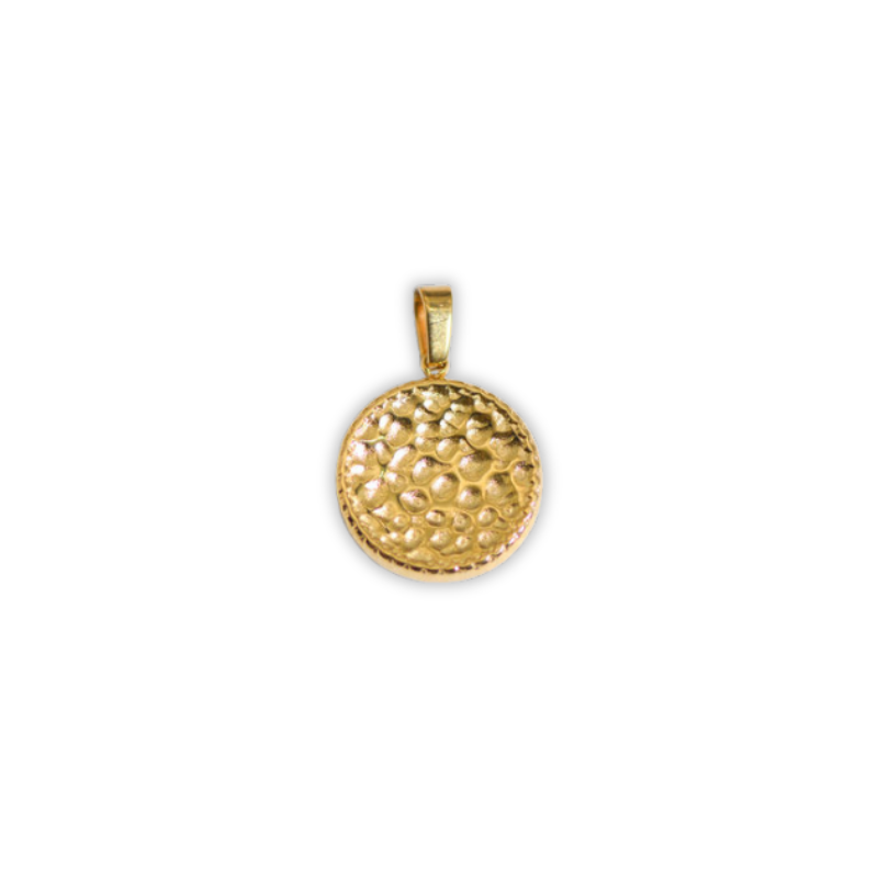 Hammered Pendant - GOLDEN DAYS LABEL