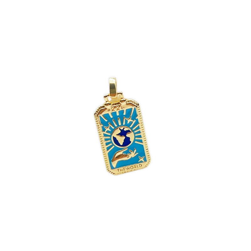 Hip Hop Pendant "The World" - GOLDEN DAYS LABEL