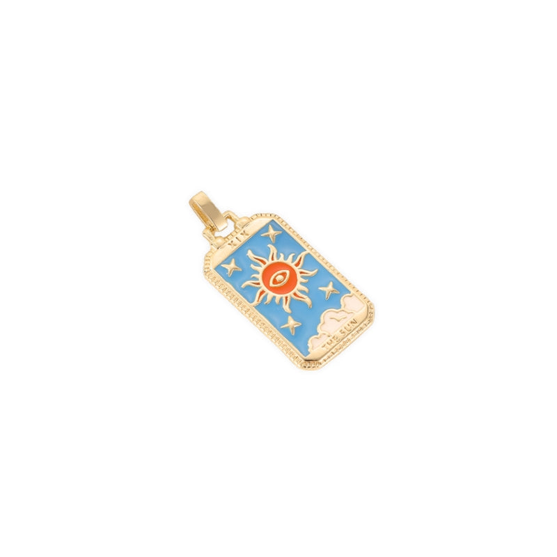 Hip Hop Pendant "The Sun" - GOLDEN DAYS LABEL