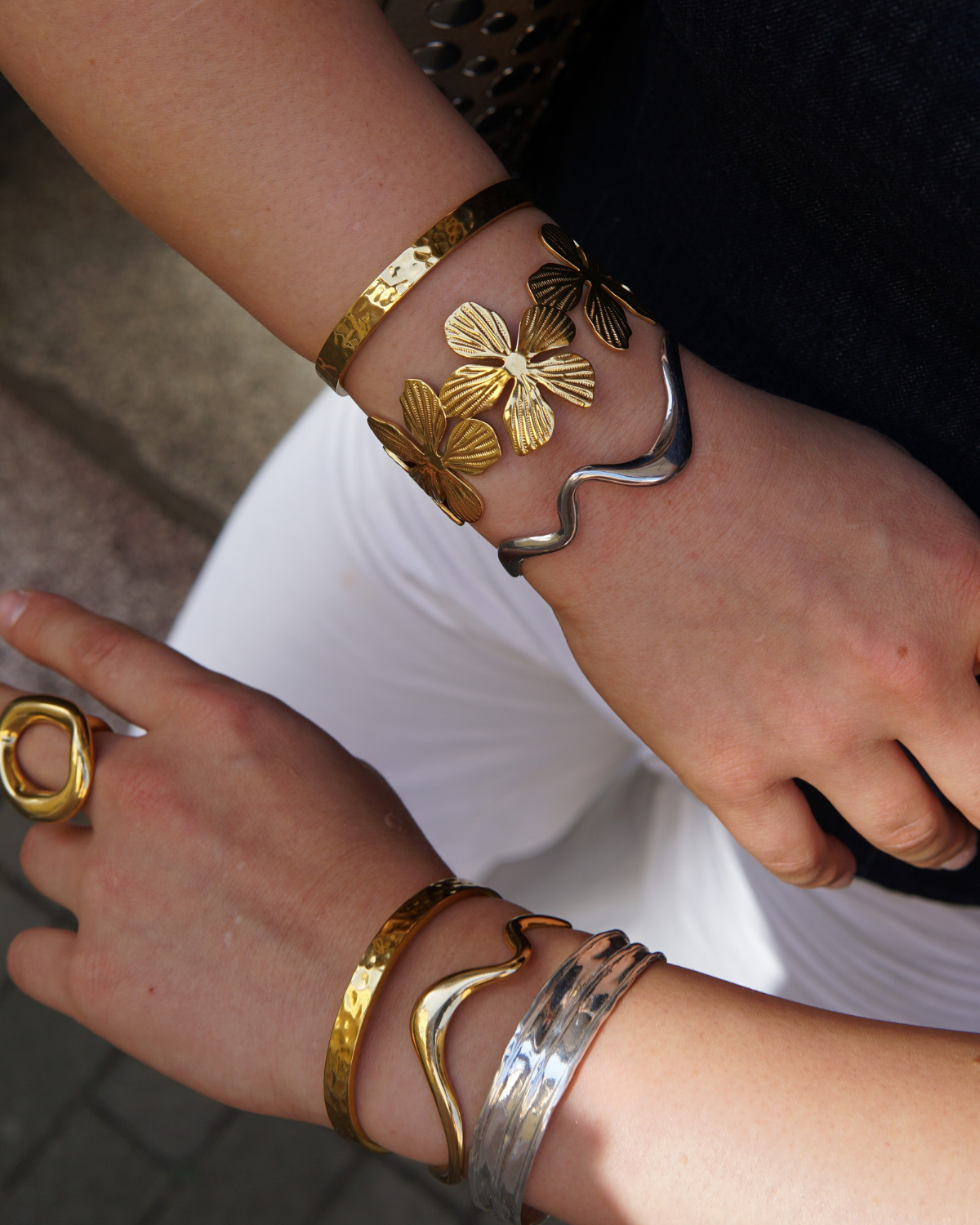 Armreif Set – Shelly, Deia & Lilly - GOLDEN DAYS LABEL