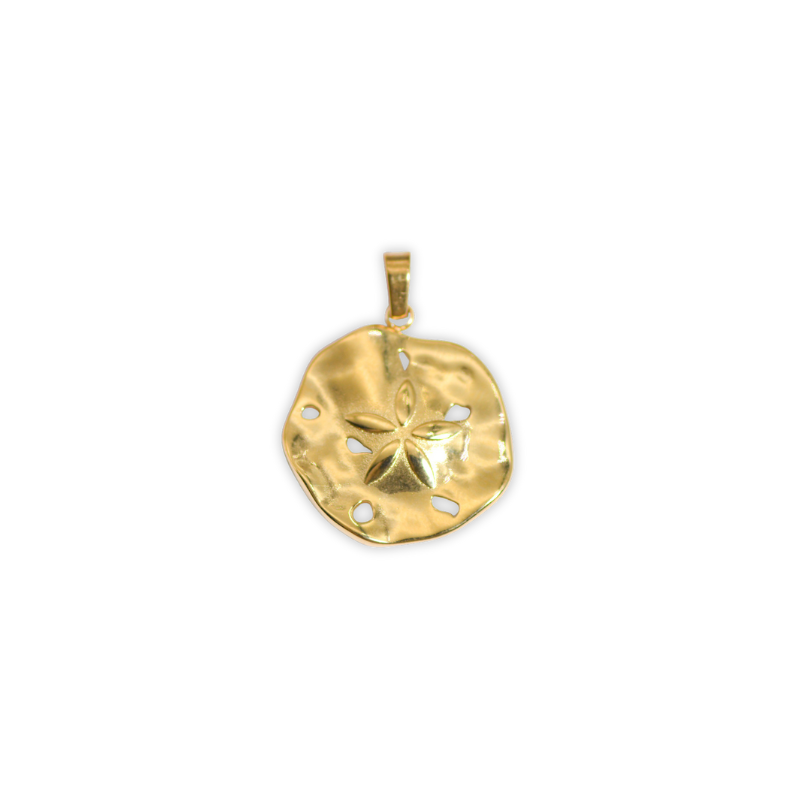 Golden Sand Shell Pendant