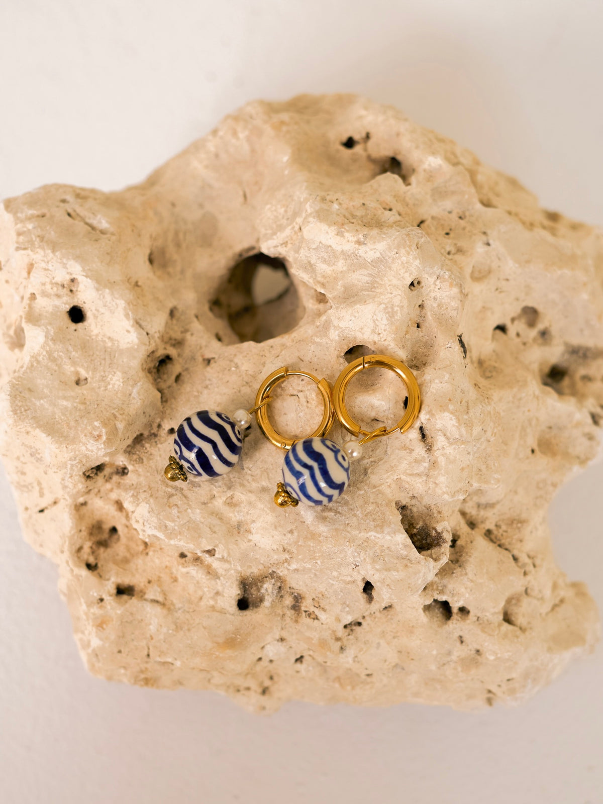 Traditional Stone Earrings