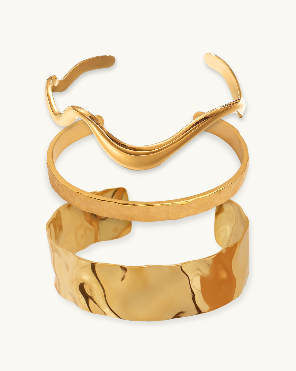 Armreif Set – Benji, Deia & Lilly - GOLDEN DAYS LABEL