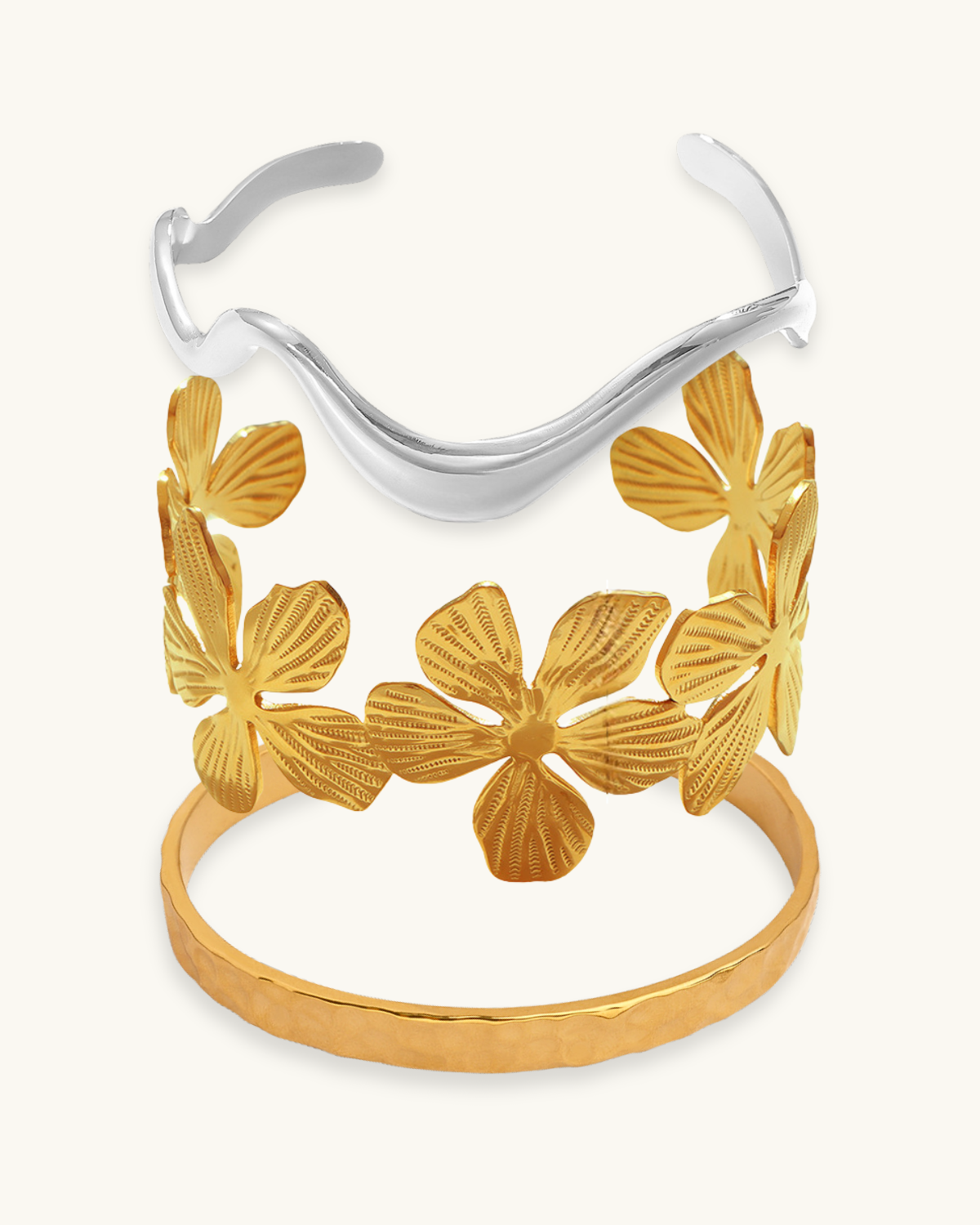 Armreif Set – Shelly, Deia & Lilly - GOLDEN DAYS LABEL